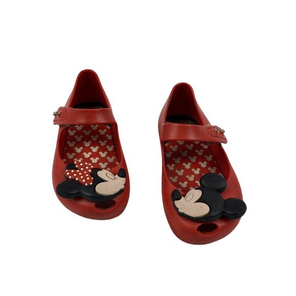 Mini Melissa Other - Mini Melissa Kissing Mickey & Minnie Shoes